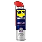 WD-40 Specialist Degreaser with Smart Straw, Heavy-Duty Degreaser for Breaking Down Grease on Engines, Heavy Machinery, Power Equipment and Metal Tools, Industrial Strength Fast-Acting Formula, 15 Oz