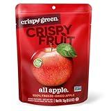 Crispy Green Natural Freeze-Dried Fruit, Apple Single-Serve, No Sugar Added, 0.53 Ounce (Pack of 12)