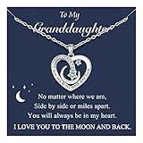 UPROMI Necklaces for Teen Girls Gifts Trendy Stuff Tween Granddaughter from Grandma First Day of Kindergarten Preschool Back to School Gifts for Kids 8 12 10 14 16 13 Year Old Girl Birthday Teenage