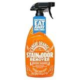 Angry Orange Stain Remover - 32oz Enzyme Pet Cleaner - Dog & Cat Urine Destroyer and Stain Remover - Citrus Spray Cleaning Solution - Puppy Supplies