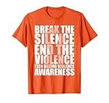 Wear orange teen dating violence Awareness T-Shirt