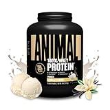 Animal 100% Whey Protein Powder – Whey Blend for Pre Workout or Post Workout, Recovery, or an Anytime Low Sugar Protein Boost Meal Replacement with BCAA Branched Chain Amino Acids – Vanilla, 4 lb