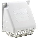 4" WHT DRYER VENT WIDE MOUTH