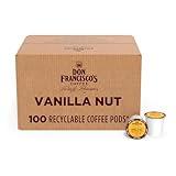 Don Francisco's Vanilla Nut Medium Roast Coffee - 100 K Cups for Keurig Brewers - Flavored 100% Arabica Single-Serve Pods - Recyclable through TerraCycle