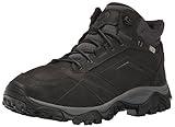 Merrell Men's Moab Adventure Mid Wp Hiking Boot, Black, US10 Wide