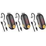 SINORISE Super Mini Walkie Talkies Two Way Radio Portable FM Transceiver for Restaurants,Out Door Sport Supermarket Hospital Tourism,3 Pack