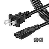 10 ft Power Cord Compatible with Singer, Brother, Baby-Lock, White, Viking, Pfaff Sewing Machine Power Cable Replacement