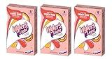 SINGLES TO GO! Wyler's Light Peach Ring Flavor, 6 Per Box 18 Total Servings, Trend Inspired Flavor, Low Calorie Drink Mix, Perfect for Taking On The Go (Pack of 3)