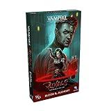 Renegade Game Studios Vampire: The Masquerade Rivals Expandable Card Game Blood and Alchemy, Designed for 2-4 players, ages 14+ to play in 30-70 min per game.