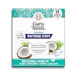 GuruNanda Teeth Whitening Strips - 7-Day Treatment with Non-Slip, Dry Strip Technology - Whitening Designed with Care for a Brighter Smile