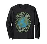 Earth Day Climate Change Action Protect Earth Long Sleeve T-Shirt