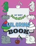 My Best Toodler COLORING BOOK: Easy and Large. Simple picture coloring book for kids and girls (Spanish Edition)