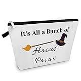 Halloween Gifts for Women Makeup Bag Friendship Gift for Bestie Birthday Gift for Friends Funny Halloween Cosmetic Bag Gift for Teen Girls Christmas Thanksgiving Day Gift Travel Cosmetic Pouch
