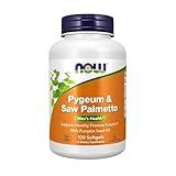 NOW Foods Supplements, Pygeum & Saw Palmetto with Pumpkin Seed Oil, Men's Health*, 120 Count(Pack of 1)