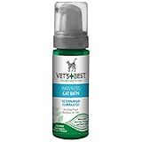 Vet's Best Waterless Cat Shampoo – No Rinse Dry Shampoo for Cats and Kittens – Gentle Foam Formula for Cleaning and Deodorizing – Leave-In, Veterinarian Formulated – 4 oz
