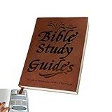 66-Page Bible Study Guide, Comprehensive Scripture Study Tool with Prompts, Cross-References & Vocabulary Definitions-Eco-Friendly, Durable, Gift for Bible Study Groups & Personal Growth (1)