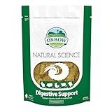 Oxbow Animal Health Natural Science Digestive Support, High Fiber Supplement for Rabbit & Guinea Pig, Made with Timothy Hay, Includes Chicory Root, Ginger Root, Chamomile, Made in USA, 4.2 oz Bag