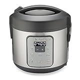 Instant Pot Zest 8 Cup One Touch Rice Cooker, From the Makers of Instant Pot, Steamer, Cooks Rice, Grains, Quinoa and Oatmeal, 8-cup cooked/4-cup uncooked, No Pressure Cooking Functionality
