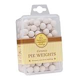 Mrs. Anderson's Baking Pie Weights | Natural Ceramic Stoneware Beads for Blind Baking | Heat-Safe, Food-Safe, Easy to Use | Prevents Shrinking, Puffing, Bubbling | Individual Weighted Balls