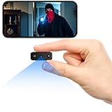 HCTOBFF Mini Spy Camera WiFi, Smallest Hidden Cameras HD1080P for Home Security Surveillance, Small Portable Nanny Cam with Phone App, Motion Detection, Night Vision for Indoor