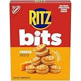 RITZ Bits Cheese Sandwich Crackers, Snacks for Kids and Adults, Lunch Snacks, 8.8 oz