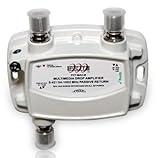 PCT 1-PORT BI-DIRECTIONAL CABLE TV HDTV AMPLIFIER SIGNAL BOOSTER WITH PASSIVE RETURN PATH