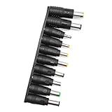 Quacc 10pcs DC Connector Jack Power Socket Universal DC Barrel Jack Adapter Compatible for Lenovo, Dell, HP, Asus, Acer, Toshiba, Sony Laptop Charger Power Supply Plug (5.5 x 2.1mm)
