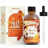 ARVIDSSON Fall Essential Oils, Spiced Cider Fragrance Oil 4 Fl Oz (120ml), Natural Spiced Cider Oil for Diffusers, Candle Making, Cozy Autumn Scented Oils