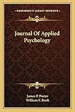 Journal Of Applied Psychology