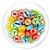 Summer Candy - Hard Candy Bulk 1 lb Bag of Individually Wrapped Small Candy (approx. 116 pcs) Hard Candies Assortment - Great for Office Candy - Summer Party Favors - Cute Birthday Candy for Party Bags - Yummy Candy for Kids and Adults