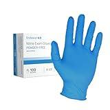 Well Before Disposable Gloves 4 mil Standard 4.0g - Nitrile Exam Gloves Latex Free & Powder Free - Single Use Surgical Gloves - Small (Pack of 100)