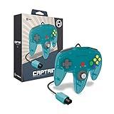 Hyperkin "Captain" Premium Controller for N64 (Turquoise) - Nintendo 64