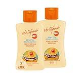 Eda Taspinar Bronzing Lotion for Sensitive Skin SPF 20 | Dark Mediterranean Tan | Broad Spectrum Moisturizing | Sunblock with Vitamin E Comfortable Tanning Sunscreen (50 ml/1.7 fl oz) 2 Pack