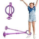 Astrell Skip Ball - Foldable Colorful Flash Wheel Indoor Outdoor Game Fitness Toys for Kids, Cool Kids Toys Christmas Birthday Gifts for Girls Boys Age 6 7 8 9 10+ Year Old