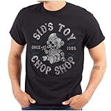Sid's Chop Shop Toy Since 1995 Scary Graphic T Shirt Men or Women Black
