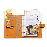 Conquest Journals Supernatural John Winchester Replica Journal Big Bundle, John's Journal with Monster Lore Pages, Medals & Ribbons, Creepy Photos, Biggerson's Turducken Ad, Mystery Spot Brochure and