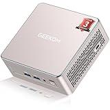 GEEKOM A5 2025 Edition Mini PC, AMD Ryzen 5 7430U, 16GB RAM & 512GB M.2 NVMe SSD, Windows 11 Pro Desktop Computer Support 8K UHD/Wi-Fi 6/Bluetooth 5.2/USB 3.2