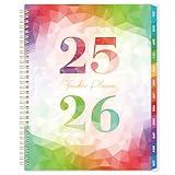 Teacher Planner 2025-2026 - Teacher Lesson Planner 2025-2026, Jul. 2025 - Jun. 2026, 8.5'' x 11'' with Monthly Tabs, Inner pocket, Teacher Supplies