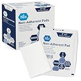 MED PRIDE Sterile Non Stick Pads for Wound Care and Wounds, Highly Absorbent, Painless Removal, Individually Wrapped (3x4 Inch (Pack of 100))