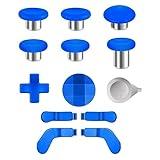 13 in 1 Magnetic Thumbsticks Analog Sticks Replacement Joystick Parts Repair Accessories Kit Component Set with 4 Paddles, 2 D-Pads, 1 Tool for Xbox Elite Series 2 and Core Controller