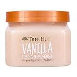 Tree Hut Vanilla Shea Sugar Exfoliating & Hydrating Body Scrub, 18 oz