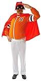 Alter-Ego Superhero Adult Costume, Standard Orange