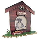 Fan Creations Georgia Bulldogs Dog House Picture Frame NCAA College 3D Decorative Tabletop Photo Holder - Celebrate Best Friend & School - Holds 3.5x3.75 Print - For Home, Office, Dorm
