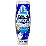 Dawn Platinum Plus PowerSuds Liquid Dish Soap, 17.4 oz. EZ-Squeeze Bottle