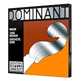 Thomastik-Infeld 135B Dominant Strings Set 4/4 with Steel E Ball - Corrosion Resistant Violin E String with Aluminum Wound Ball End - Flexible Violin Strings with Easy Modulation for a Rich Tone