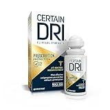 Certain Dri Prescription-Strength Clinical Antiperspirant Roll-On - 72-Hour Fragrance-Free Sweat Protection for Excessive Sweating & Hyperhidrosis - 15% Aluminum Chloride - Doctor-Recommended - 1.2oz