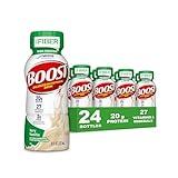 BOOST High Protein with Fiber Ready to Drink Complete Nutritional Drink, Very Vanilla, 8 fl oz Bottle, 24 Pack
