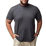 Fresh Clean Threads Mens Crew Neck T-Shirt - Pre Shrunk Soft Fitted Premium Tee - Men’s T-Shirts Cotton Poly
