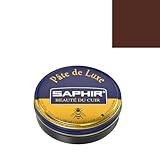 Saphir Shoe Polish Pate de Luxe 50ml Tin - Made in France - Mahogany
