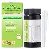 Easy@Home Urinary Tract Infection Test Strips 25 Tests, FSA HSA Eligible, Urine UTI Test Strips for Women, Quick Urinalysis Results in 2 Min (UTI-25P)